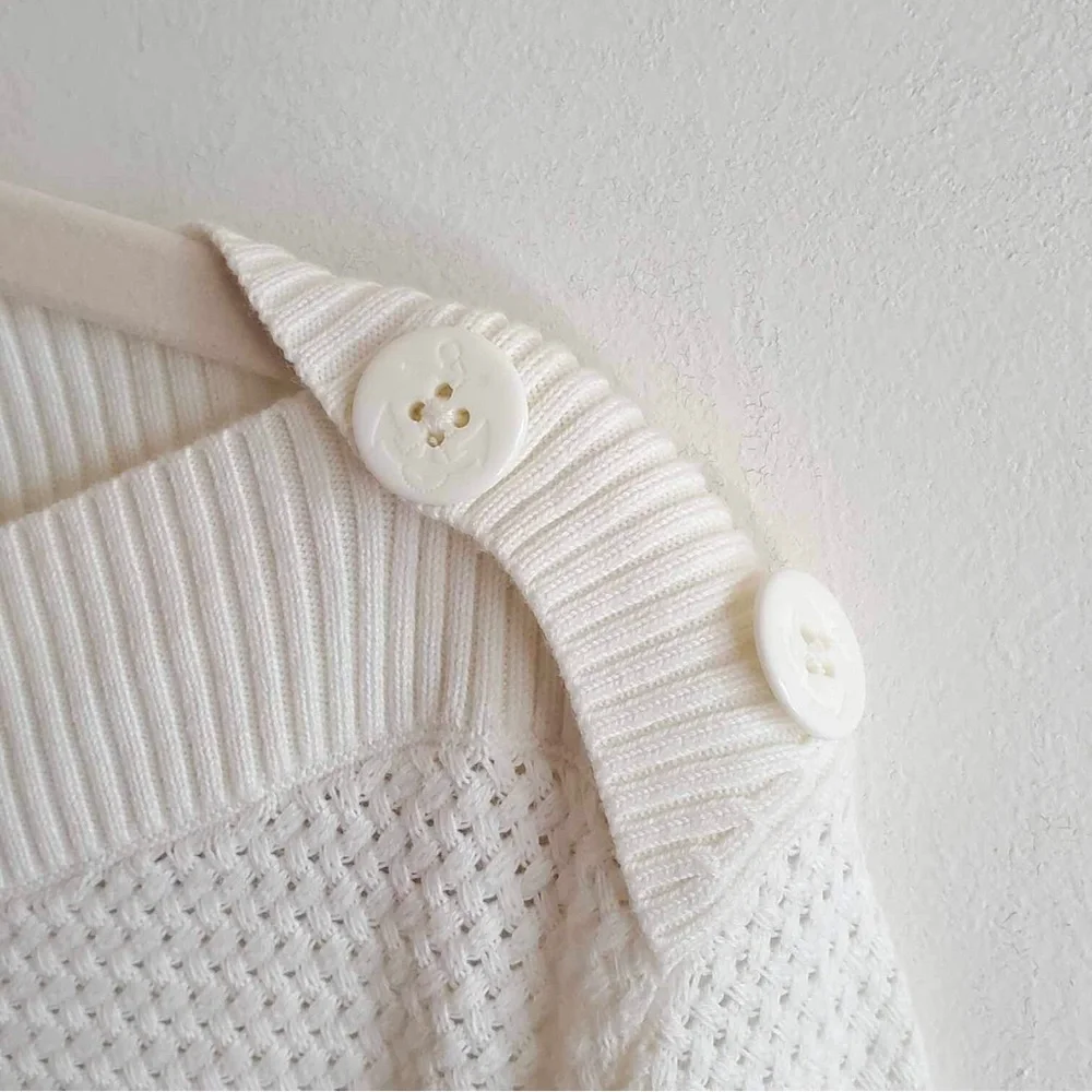 Talbots Boatneck Nautical Stripe Sweater Size 3X